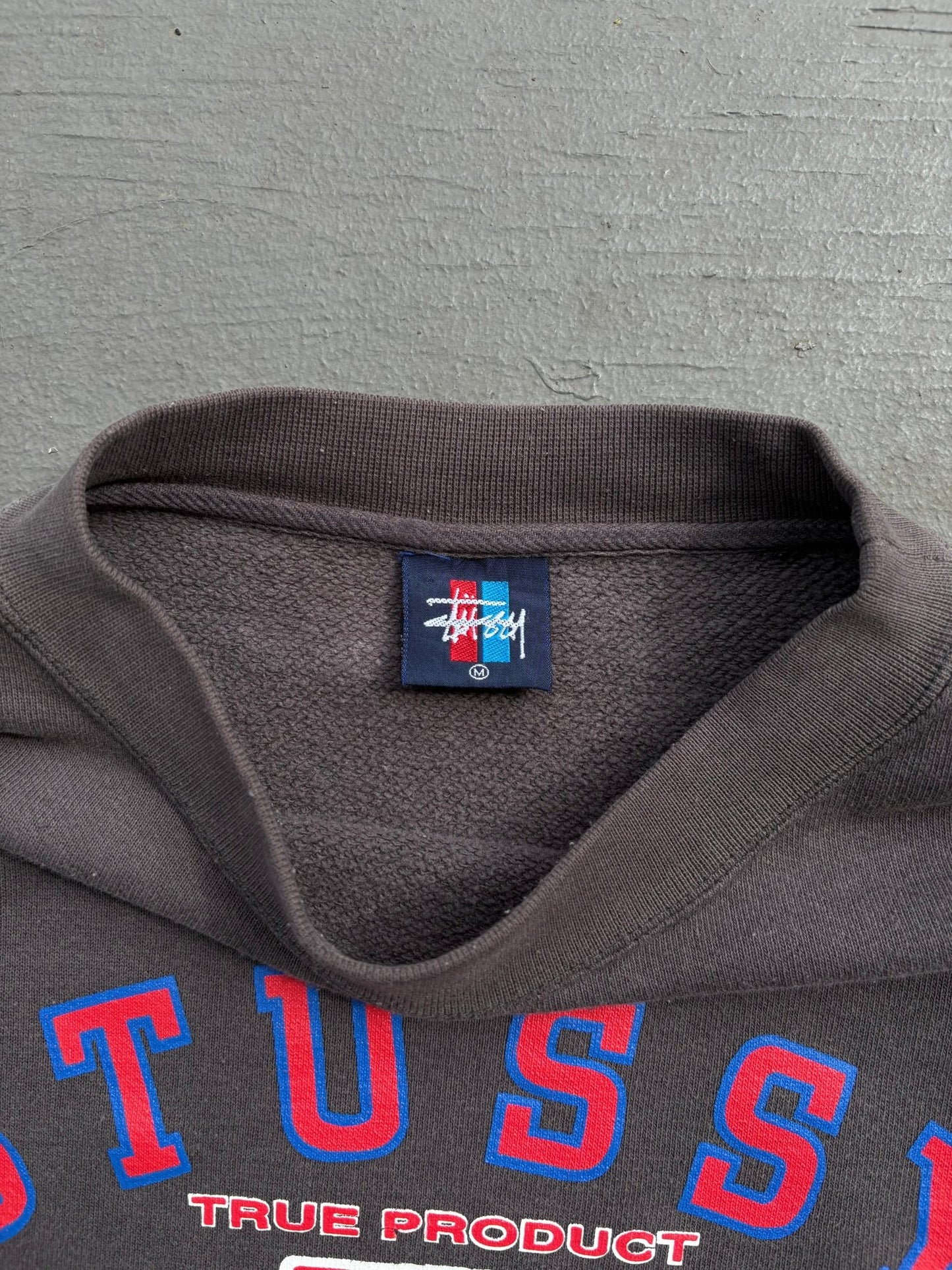 Stussy “TRUE PRODUCT” mlb sweater (m)