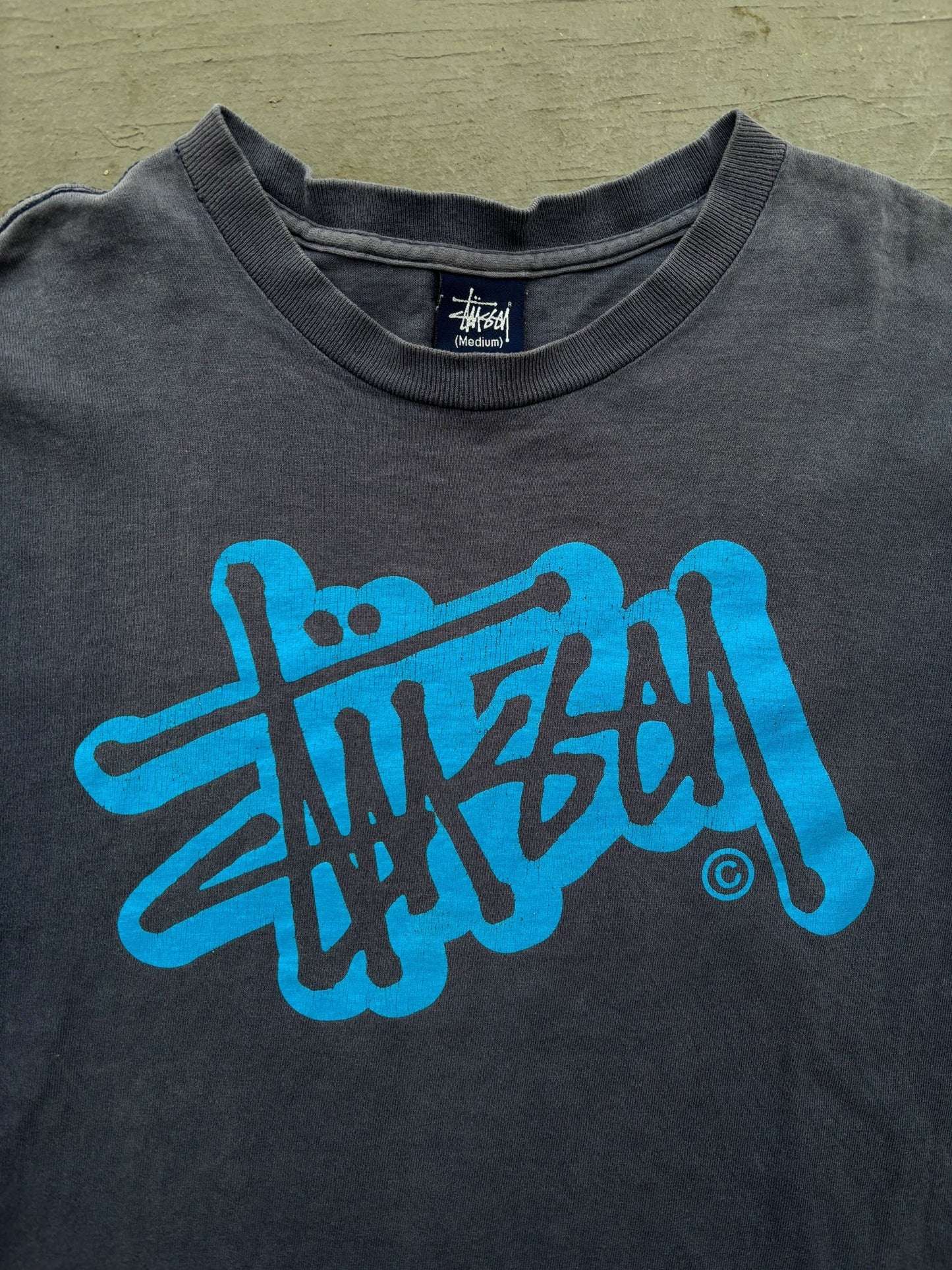Stussy classic logo tee (M)