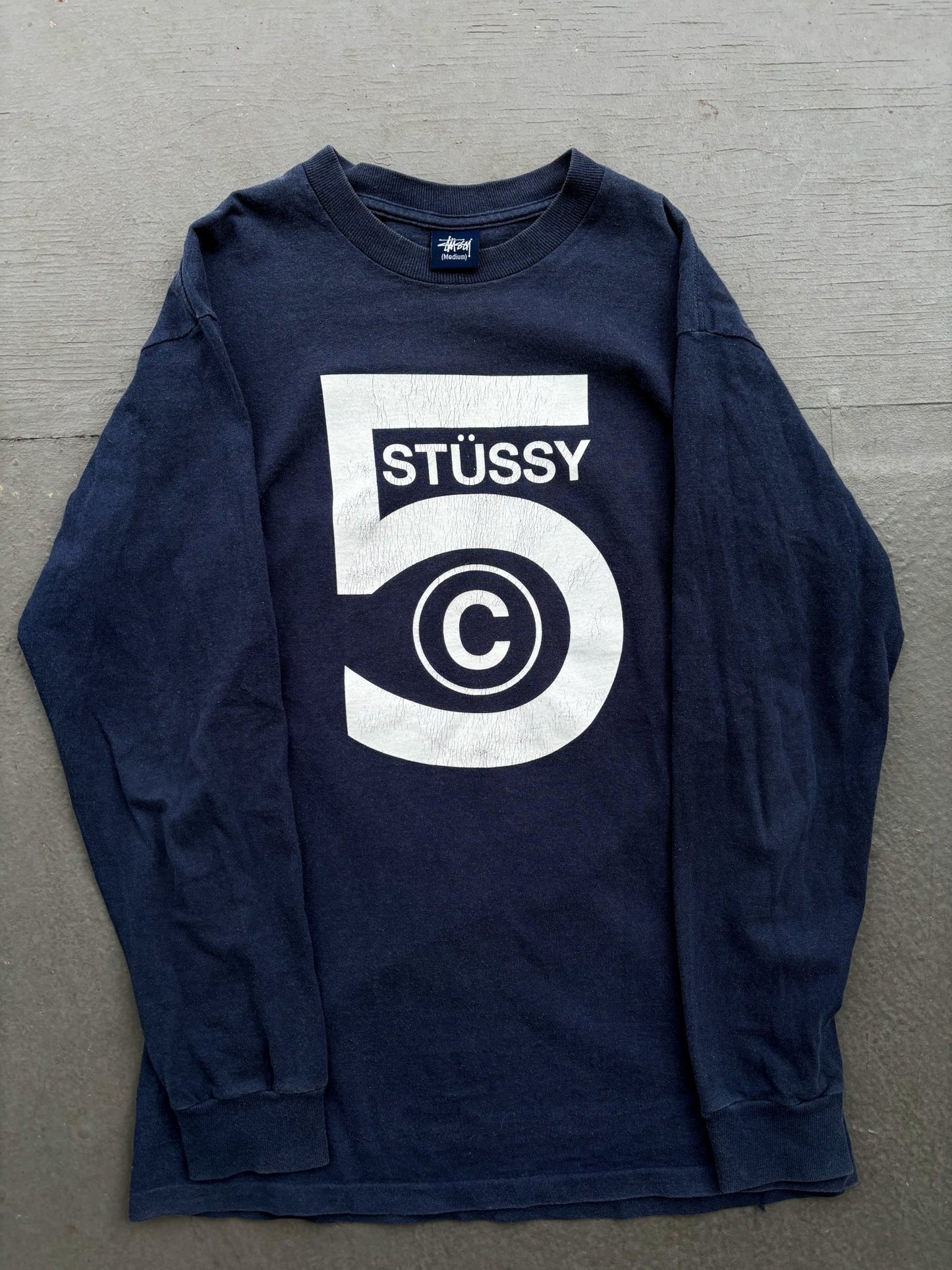 Stussy 5©️ long-sleeve (M)