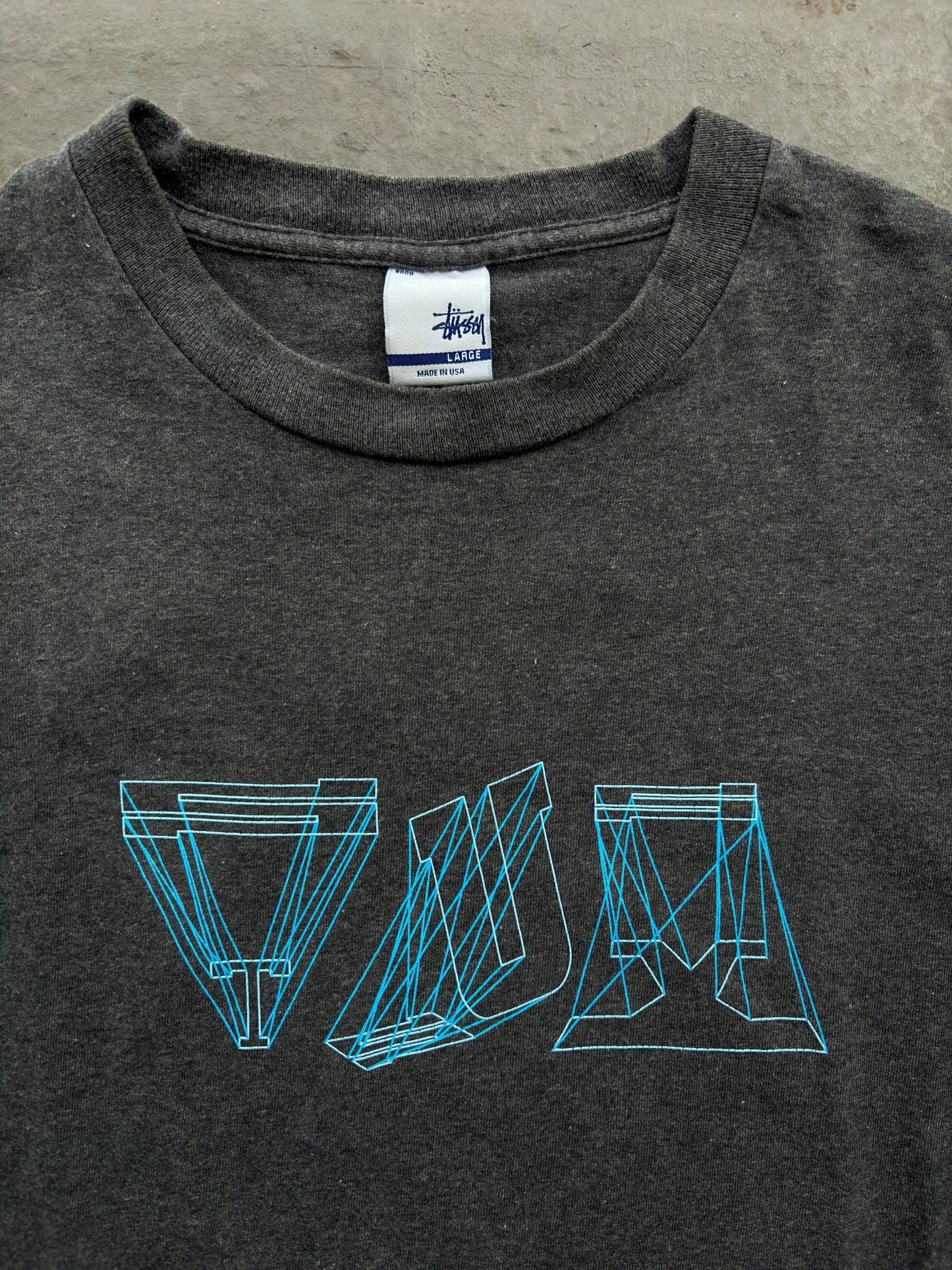Stussy optical illusion tee (M)