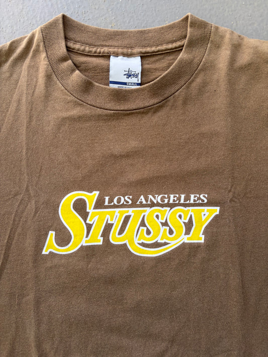 Stussy lakers logo tee
