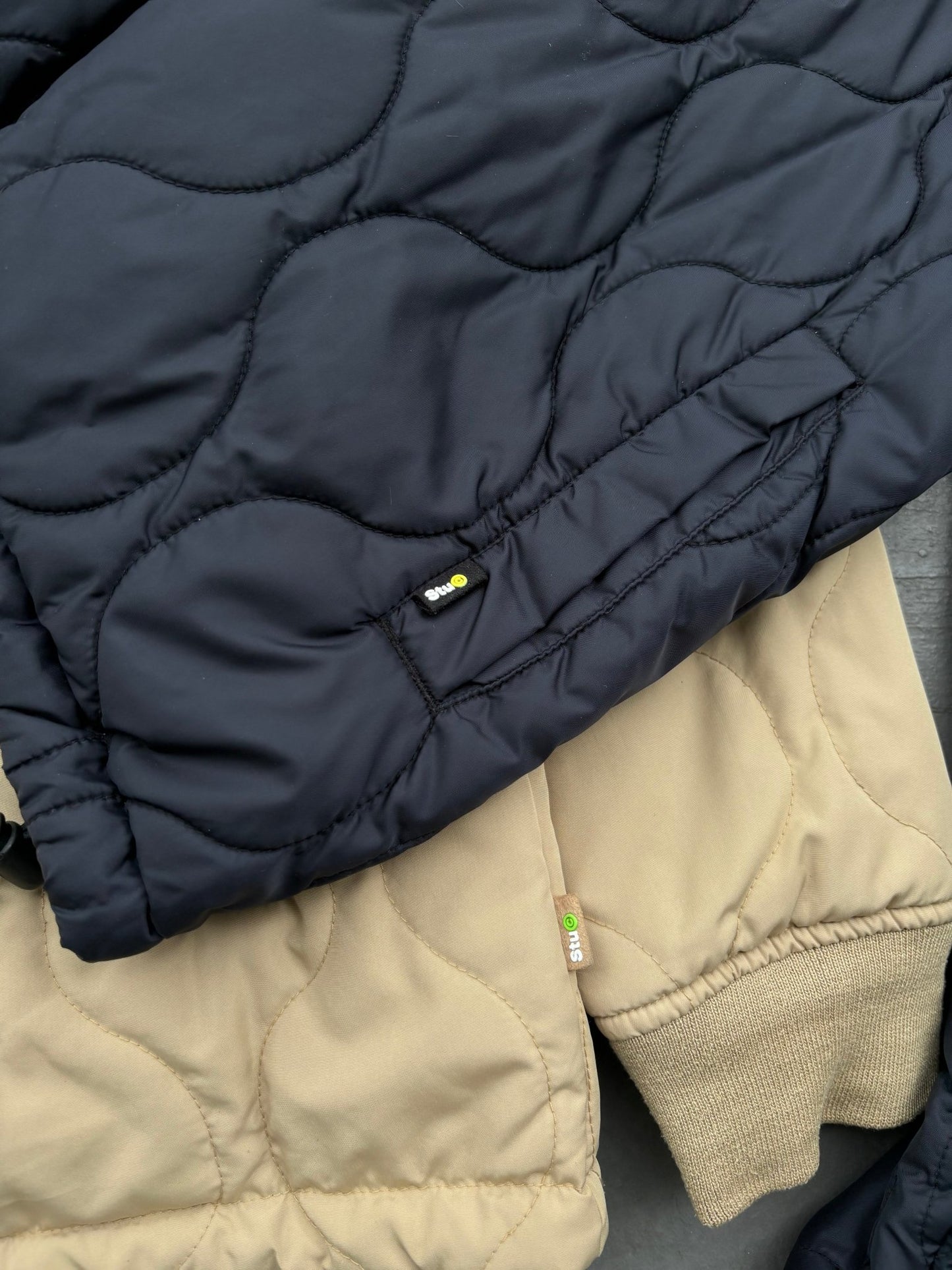 Stussy reversible checker jacket (M)