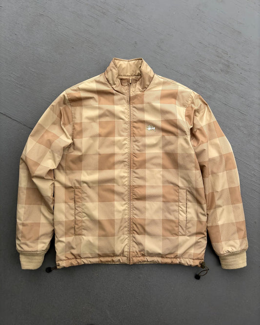 Stussy reversible checker jacket (M)