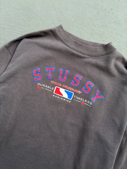 Stussy “TRUE PRODUCT” mlb sweater (m)