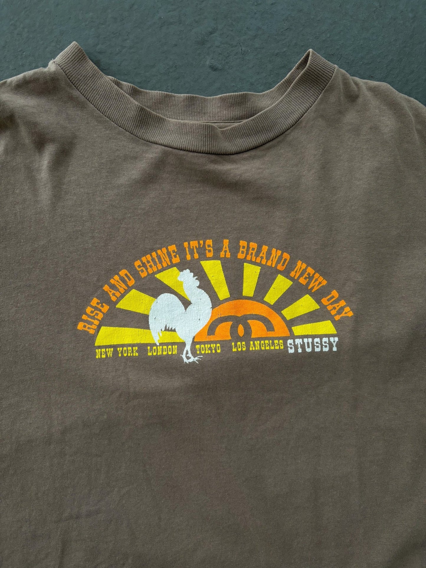 Stussy rise and shine tee (XL)
