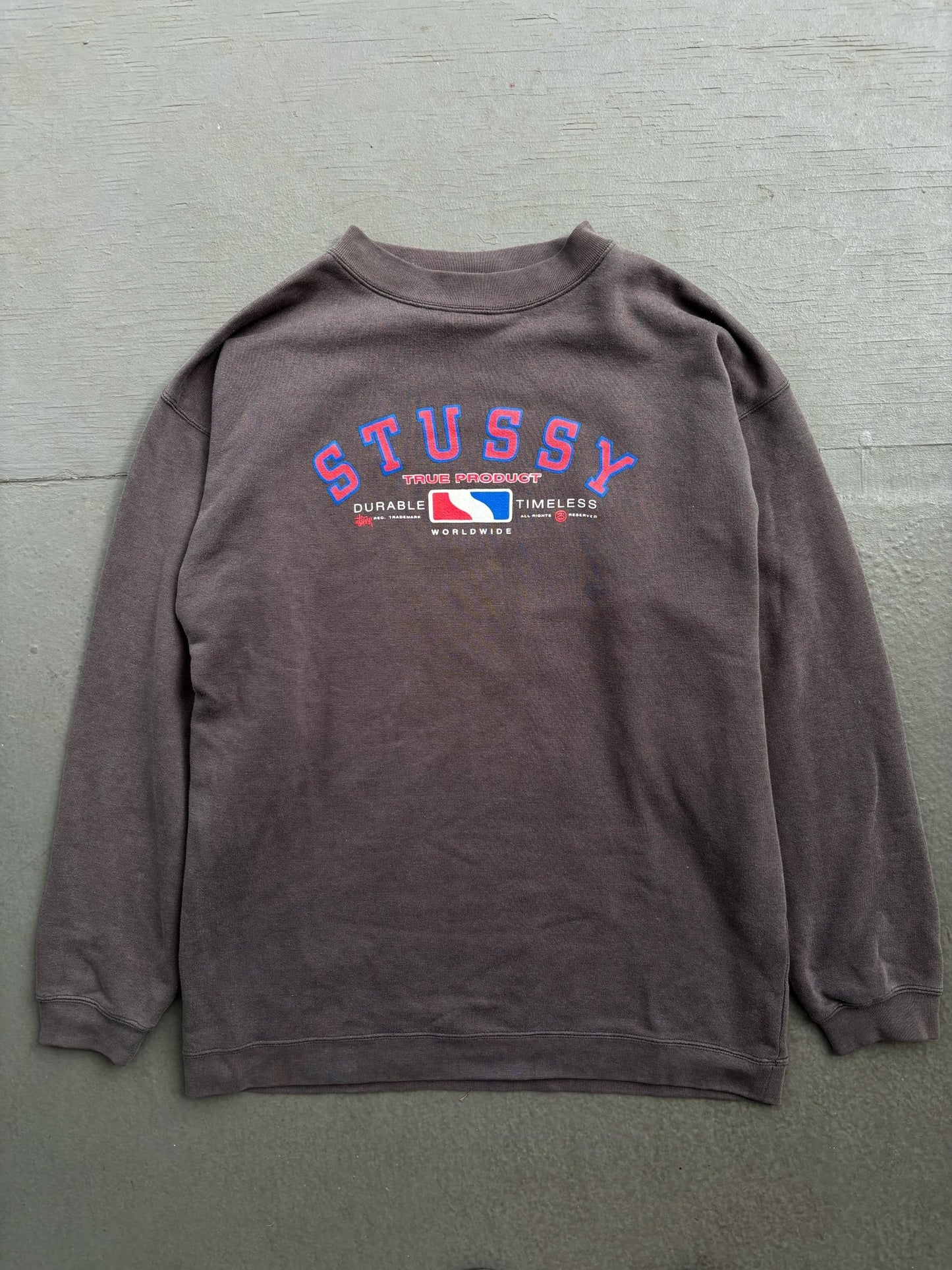 Stussy “TRUE PRODUCT” mlb sweater (m)