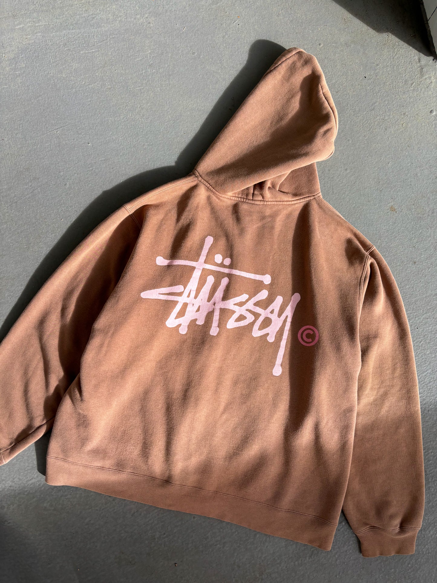 Pink logo zip up
