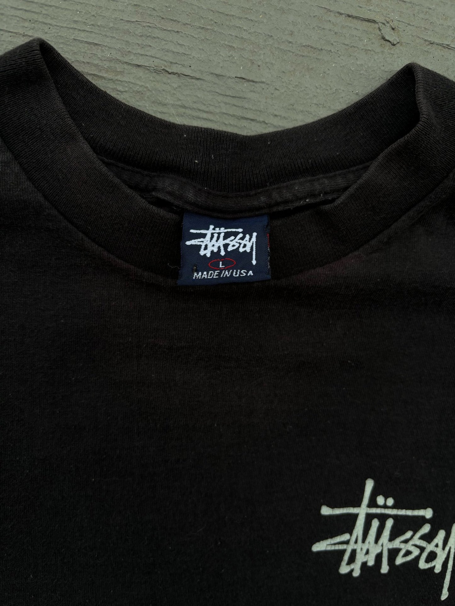 Stussy classic logo long-sleeve (L)