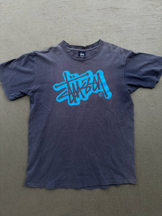 Stussy classic logo tee (M)