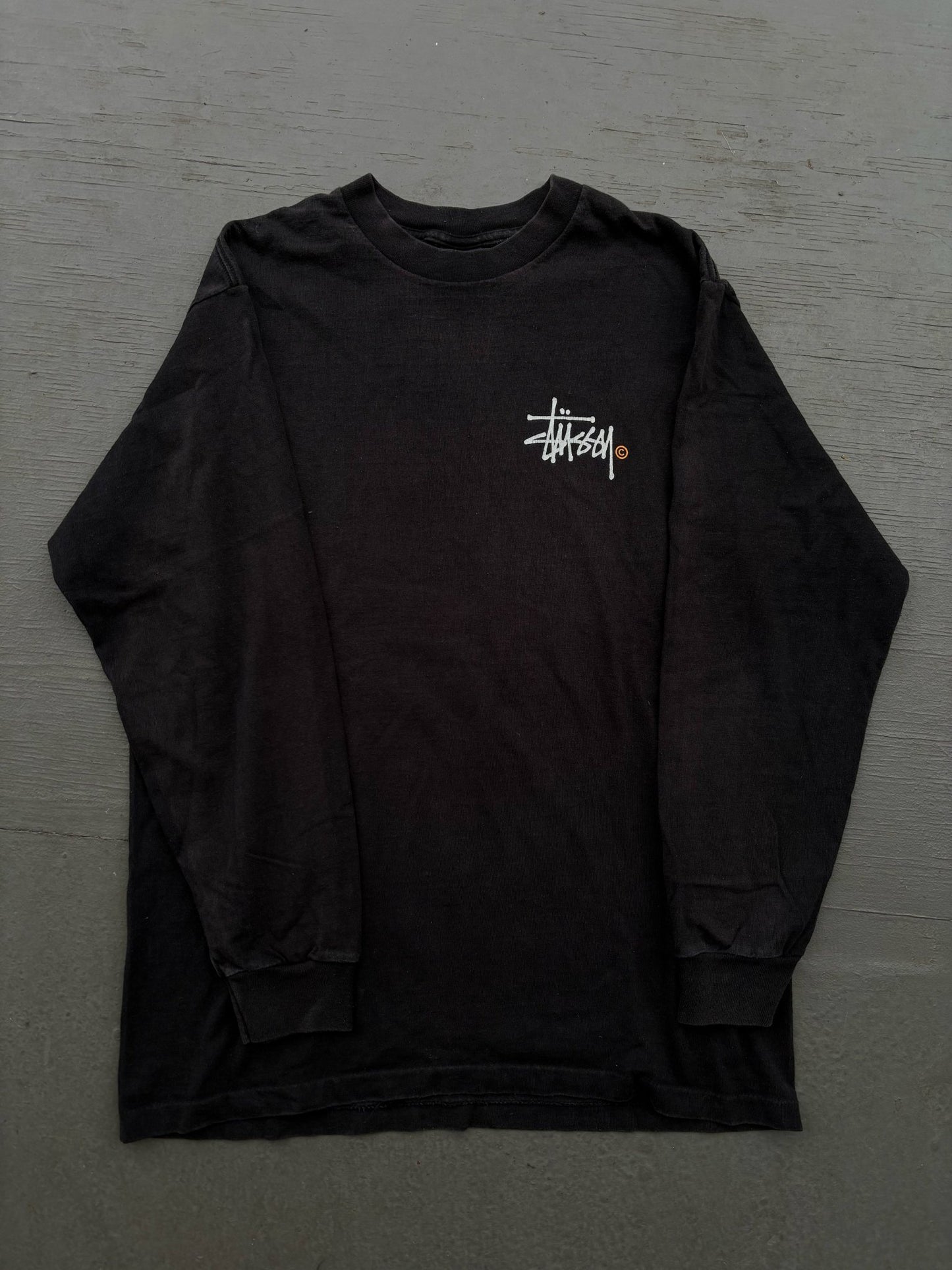 Stussy classic logo long-sleeve (L)